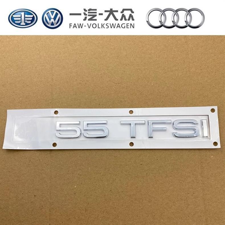 Audi A4L original rear emblem, 45TFSI emblem, four-wheel drive rear badge, 40TFSI displacement sticker, rear lettering emblem, modification emblem