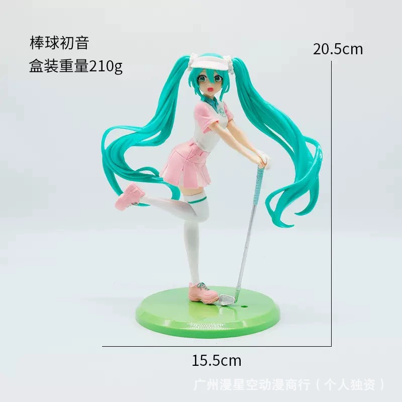 Фигурка Hatsune Miku коллекционная, многообразие стилей, прибл. 10–25 см