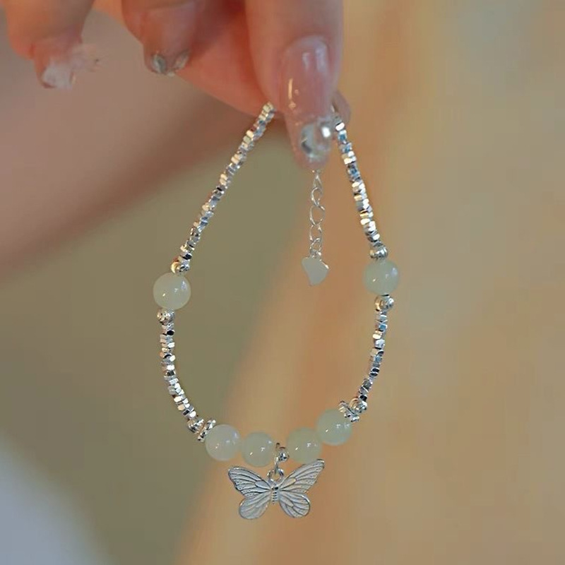 Armband mit Erdbeer-Kristallen für Damen – ein echter Hingucker! Glücksbringer-Armband mit Pfirsichblüten-Motiv, das zum Erfolg und zur Karriere beiträgt – das perfekte Geschenk für_voghion.com