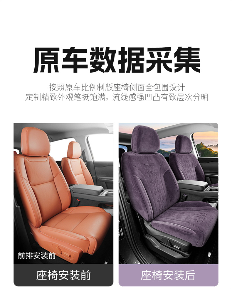 26 new models of Ram's car seat covers for the Zero Run Lafa5, suitable for all seasons, full coverage, breathable seat covers