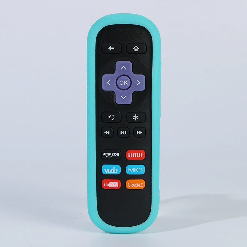 Universal silicone remote control, rainbow protective case, increased thickness, fall protection