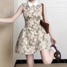 �紺�߼��о޺ÿ�ӡ���B��ȹ��Ů��2026�¿ʽ���|����������ȹ