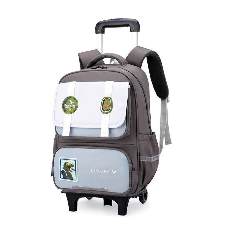 Nuevo pez natural para estudiantes de primaria, estudiantes de secundaria, bolsas de seis ruedas, escaleras de grado 234, niñas