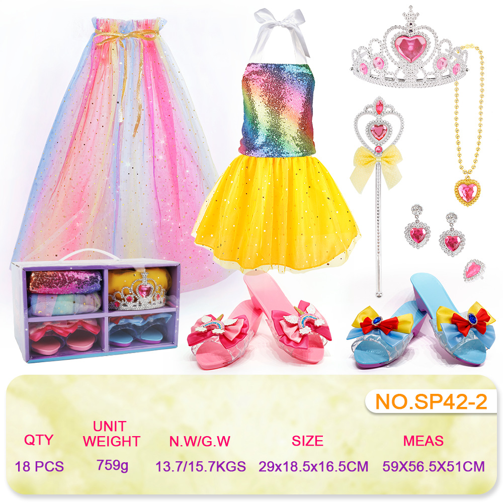 1416g Weight Dress Up & Pretend Play Toys Type Plastic Material Crown Pattern Cute Style Crown Plastic Dress Up & Pretend Play 无