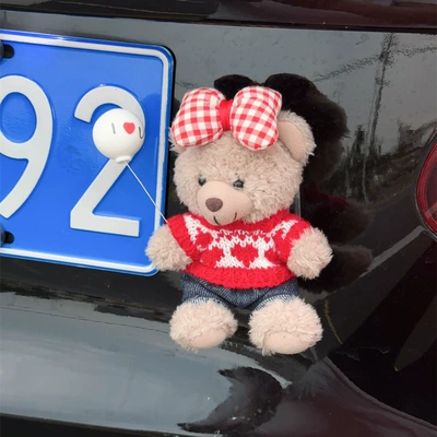 Car ornaments | Decoration Ornaments Plush Doll - upgrade-the-exterior-decoration-of-stance-25-foreign-style-bear
