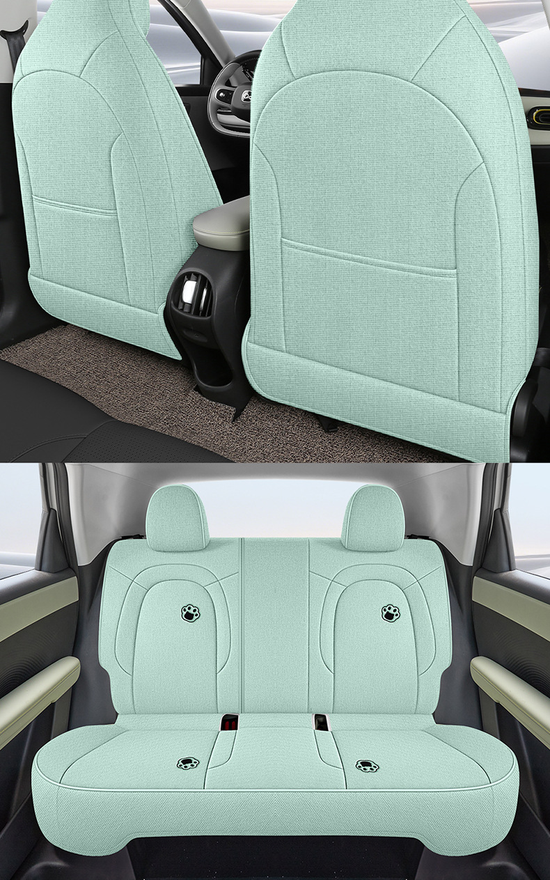 26 Models of Chery Qq3Ev Special Car Seat Covers, Universal Breathable Fabric Seat Covers for All Seasons, Qq3 Full Surround Seat Cushions