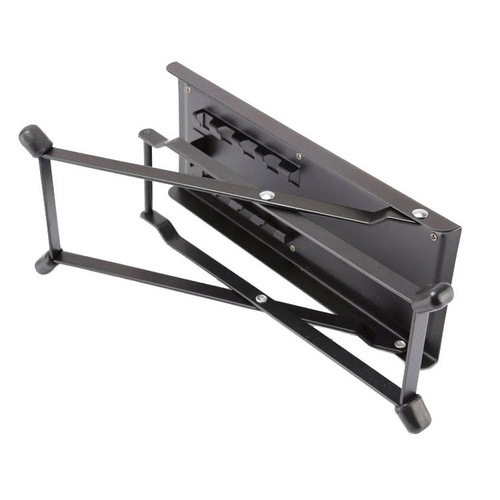 Folk and ancient guitar pedal, multi-level adjustable folding guitar footstool, liftable anti-slip surface guitar pedal