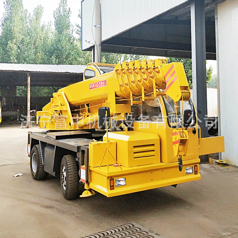 简易自制四不像吊车 12吨自制底盘吊车 360度旋转四不像随车吊