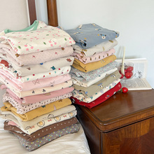 艾摩贝贝秋冬卡通家居服高好评爆款~A类纯棉280g羊毛拉架睡衣套装