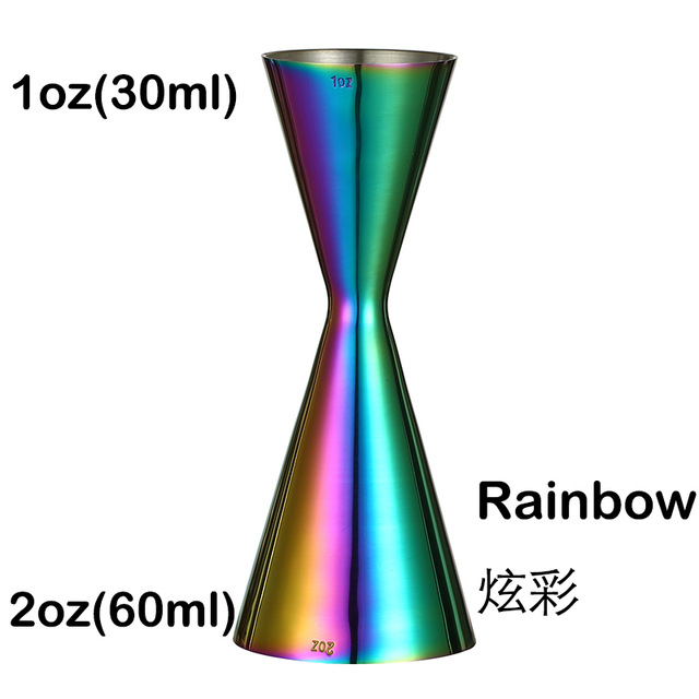 Dispositivo de medición de vino indio taza de onza cóctel taza de medición de doble cabeza 30/60 barman taza de Oz especial Jigger