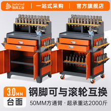 CNC工作台重型操作台BT40锁刀座换刀台刀柄架数控加工中心钳工台