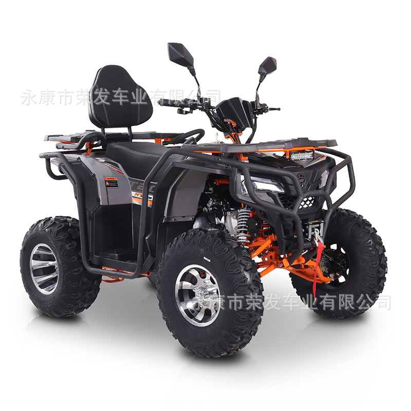 Rongfa 200Cc All-Terrain Four-Wheel Off-Road Motorcycle Atv Large Two-Wheel Drive Mountain Bike Beach Bike Off-Road Vehicle Rongfa 200Cc All-Terrain Four-Wheel Off-Road Motorcycle Atv Large Two-Wheel Drive Mountain Bike Beach Bike Off-Road Vehicle