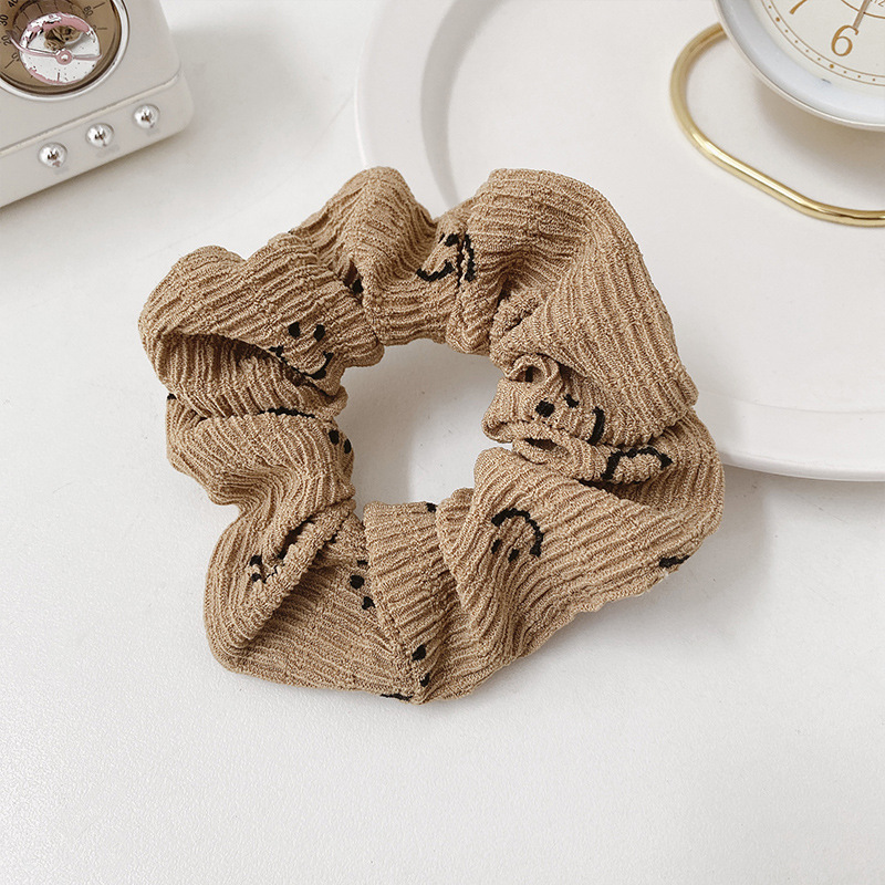 Banda de pelo de intestino grueso ins estilo coreano celebridad de Internet simple cerdo grasa salchicha banda de goma corbata femenina cabeza Corea del Sur verano JK diadema caja de cuero femenina