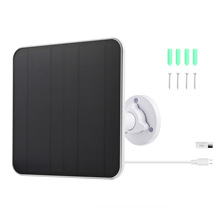 5W 5V 攝像頭監控門鈴太陽能板充電板 帶穩壓電路5瓦5伏 eufy可用