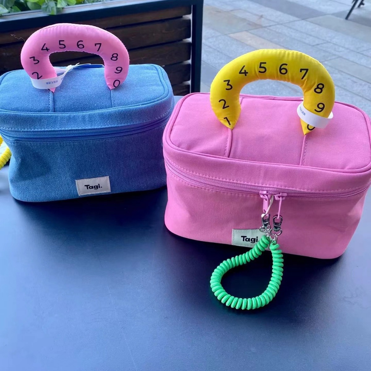 Tagi bolsa de cosméticos lindo portátil nuevo impermeable de gran capacidad portátil de lavado bolsa de almacenamiento de viaje bolsa de cosméticos de moda