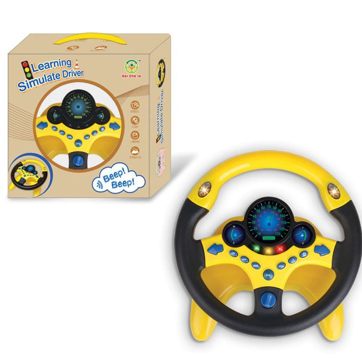 «Кросс-бордерная торговля»? steering wheel, toy, rotating transport with music, early education