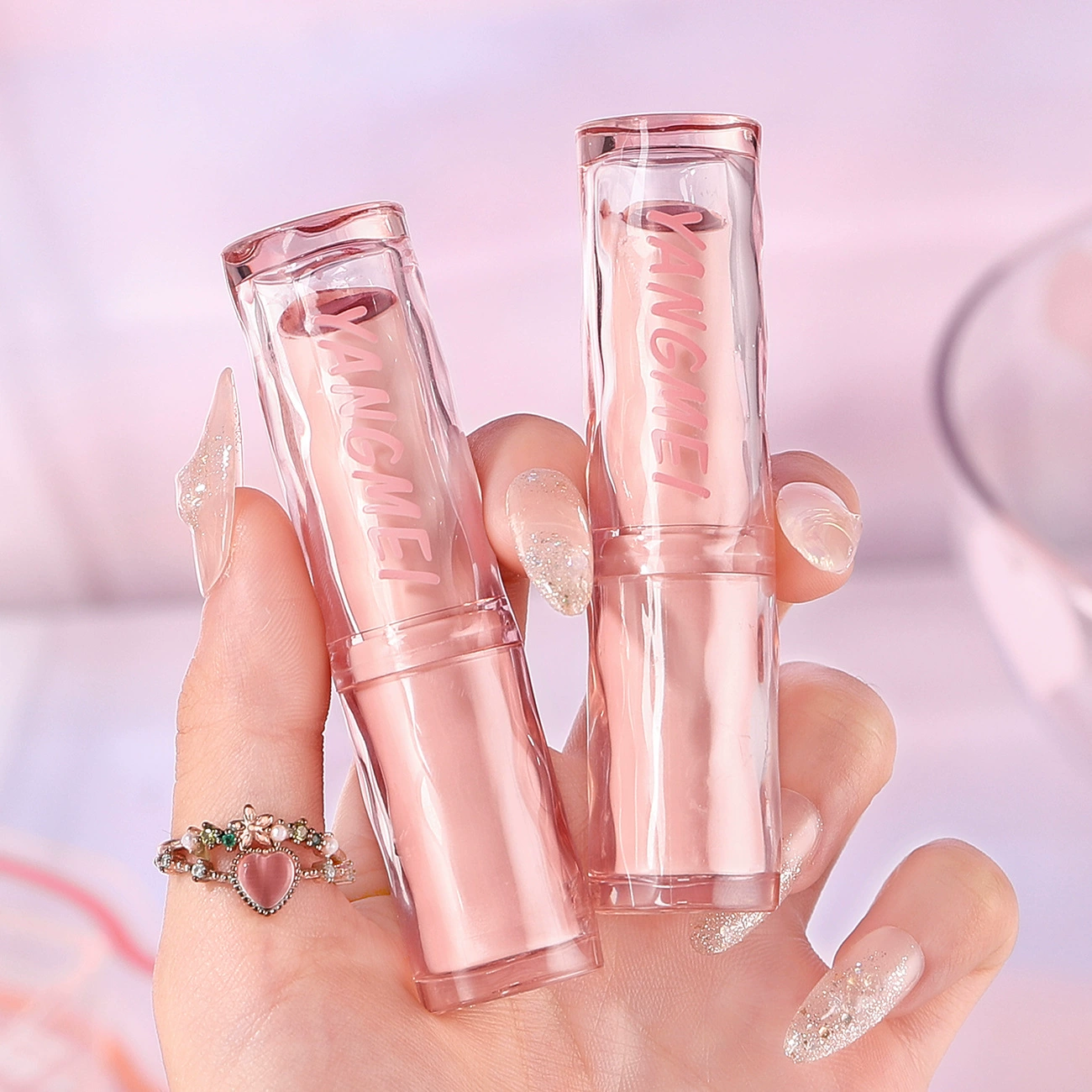 Японский стиль помада Lipstick, прозрачный хайлайтер для сухой кожи