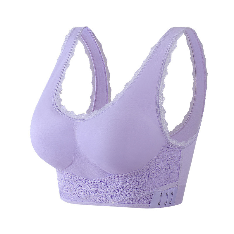 6xl frontal Cruz hebilla lateral Sujetador deportivo inalámbrico ajustable push up yoga running LACE Edge soporte de pecho chaleco image 12