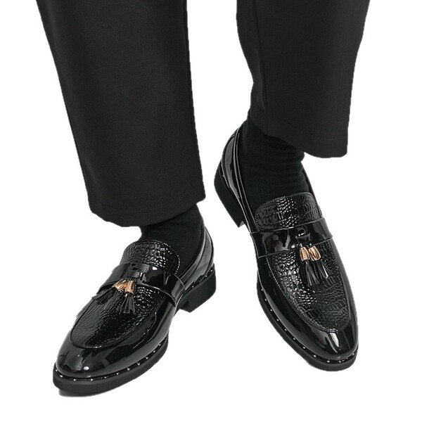 autumn shoes pointed-toe English style