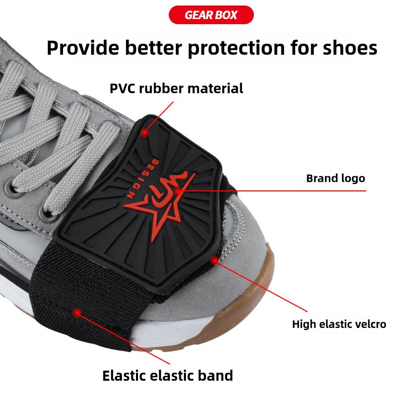 Motorcycle riding shift brake shoe cover road off-road racing pad PVC outdoor protective gear brake cover