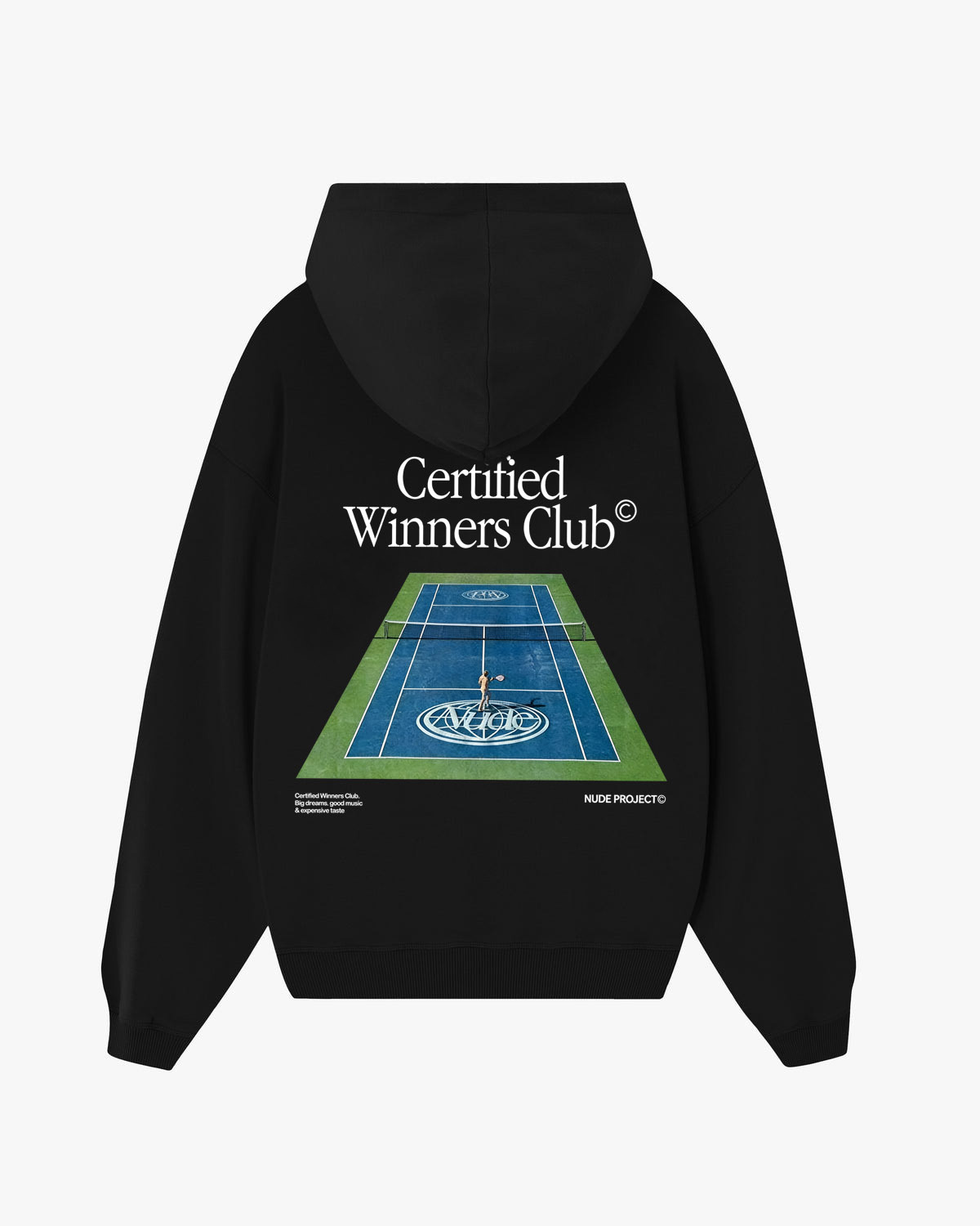 Nude Project Certified Winners Club Sweater Graphic Black