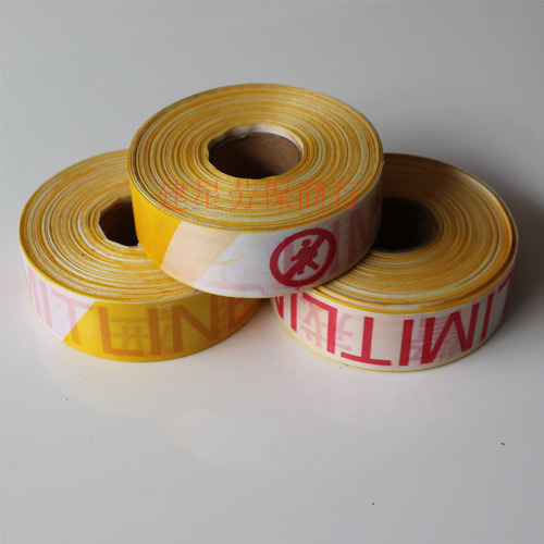 Boxed traffic engineering construction attention to safety cordon warning tape warning tape isolation tape