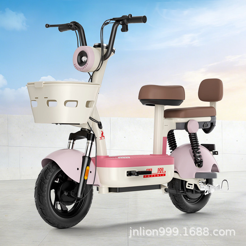 Phoenix nuevo coche eléctrico estándar nacional 2026 nueva bicicleta eléctrica retro adulto ligero coche de batería pequeña de chicas