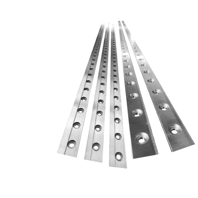 瓦楞纸箱横切机刀 切纸机刀 钨钢合金镶锋钢裁切刀片 螺旋齿刀