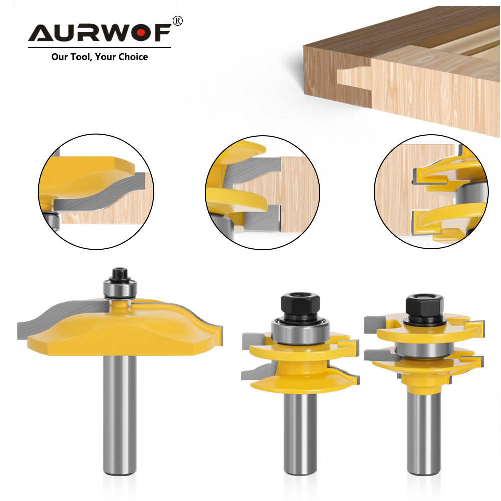 12/12.7柄3件套户西榫合刀小户西门板刀木工铣刀木工柜门铣刀刃具