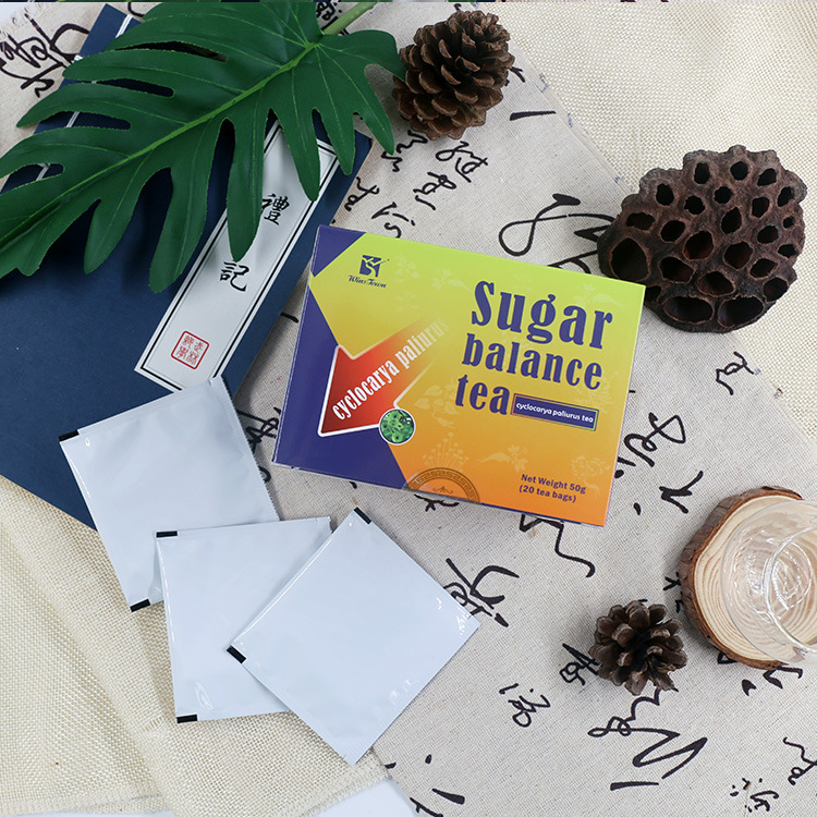 青钱柳茶Soothing taste cyclocarya paliurus sugar balance tea