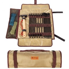 Outdoor Stake Bag Camping Tent Accessories Multi-functional Stake Organizer Bag Portable Stake Storage Bag