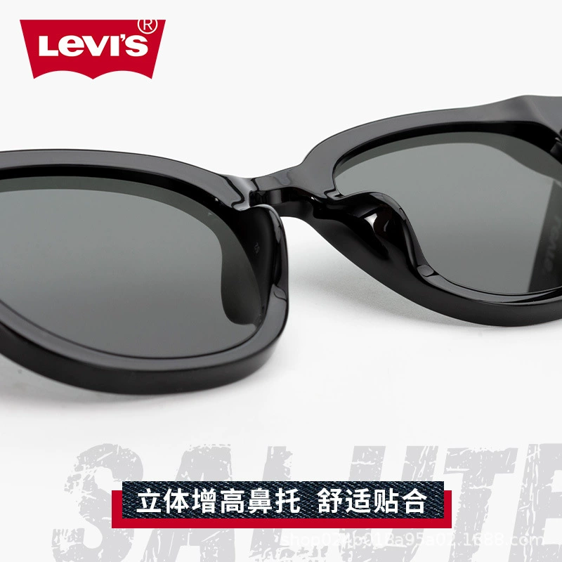 Очки солнцезащитные женские Levis Levis новые поляризационные крупная оправа сделают вас визуально стройнее защита от солнца универсальные очки мужские LV7178