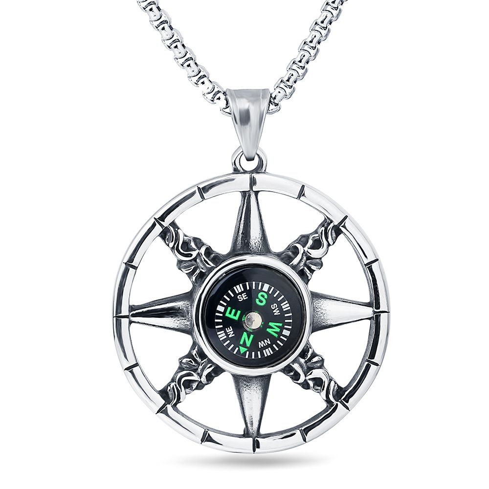 Wrench Pendant Necklace For Men Personalised Stainless Steel Gift_voghion.com