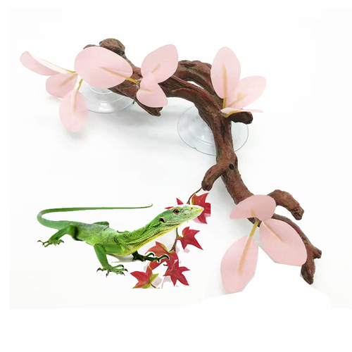 Aquarium resin crafts ornaments fish tank landscaping decoration simulation resin reptile plant rattan tree root ornaments