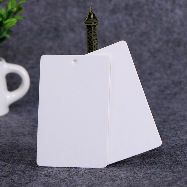 Manufacturer wholesale clothing book white card tag women's clothing…