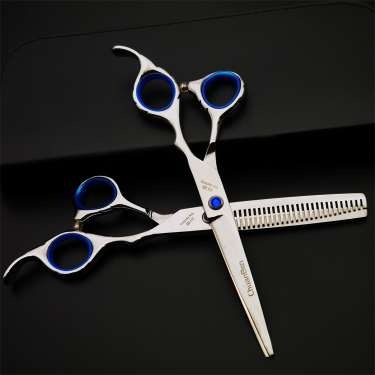 厂家批发供货理发剪刀美发剪刀平剪打薄碎发牙剪理发剪刀套装