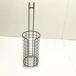 단철 다기능 욕실 공예 티슈 랙 거실 매거진 랙 욕실 보관 착륙 정보 랙 롤 종이 랙