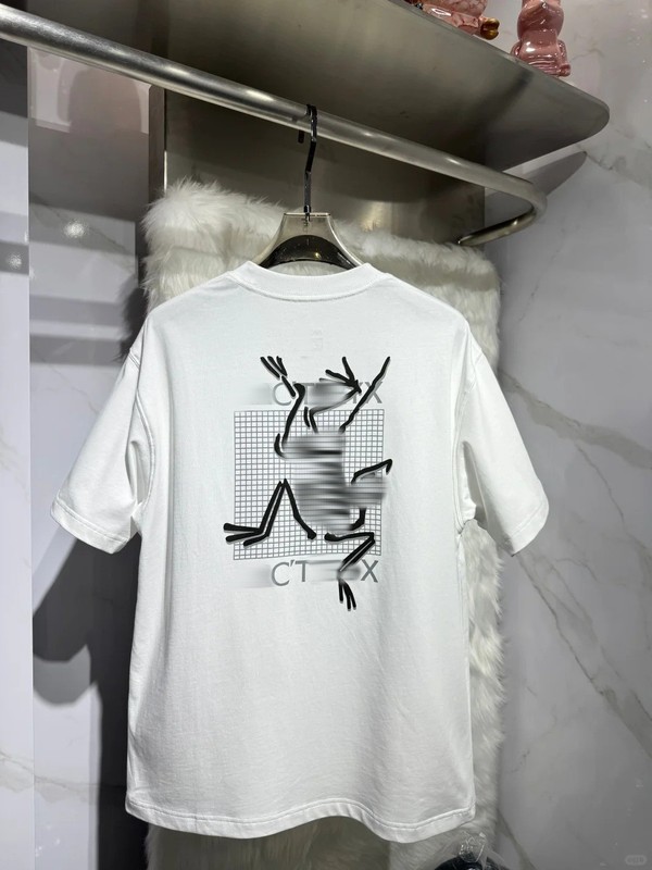 高級バードファミリー夏用格子柄プリント純綿半袖カップルラウンドネックトレンドブランドカジュアルTシャツファッショントップス|undefined