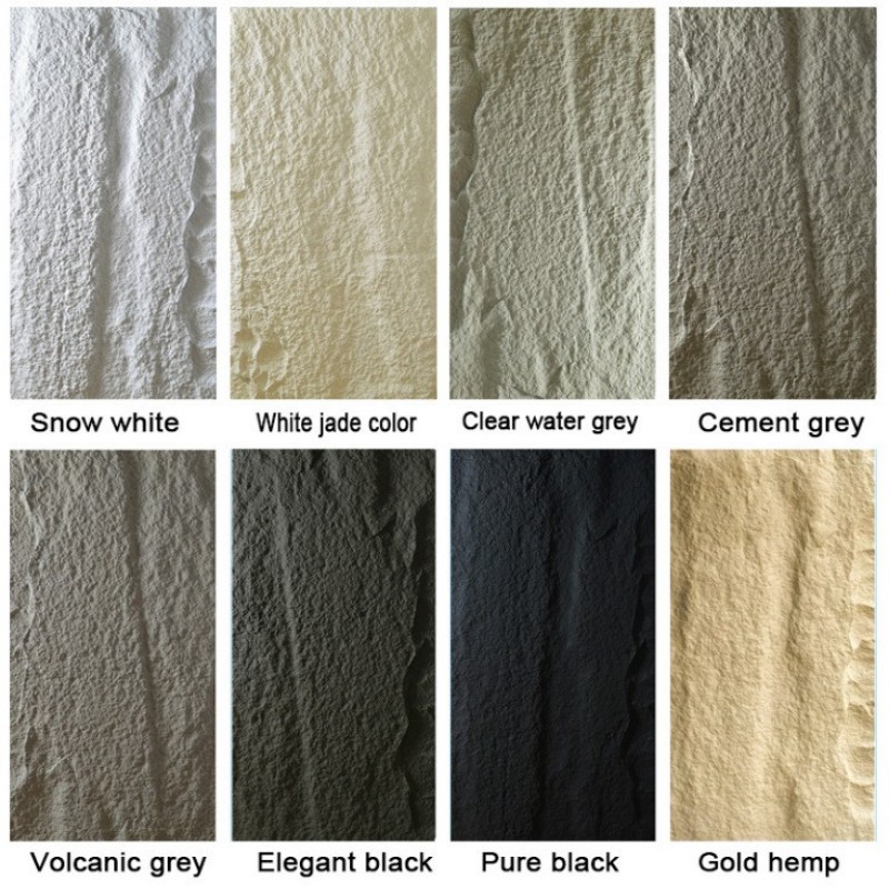 PU piedra translúcida roca volcánica material de piedra flexible ultrafina tablero de pared de roca de volumen de piedra pared de fondo de porcelana suave tablero translúcido de roca de Marte