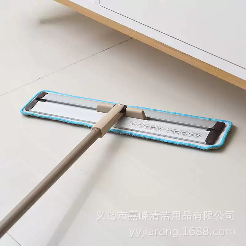 Швабра чистки плитки пола ткани волокна швабры 50 см алюминиевого сплава плоская широкая ленивая экспортировала к качеству Европы и Америки