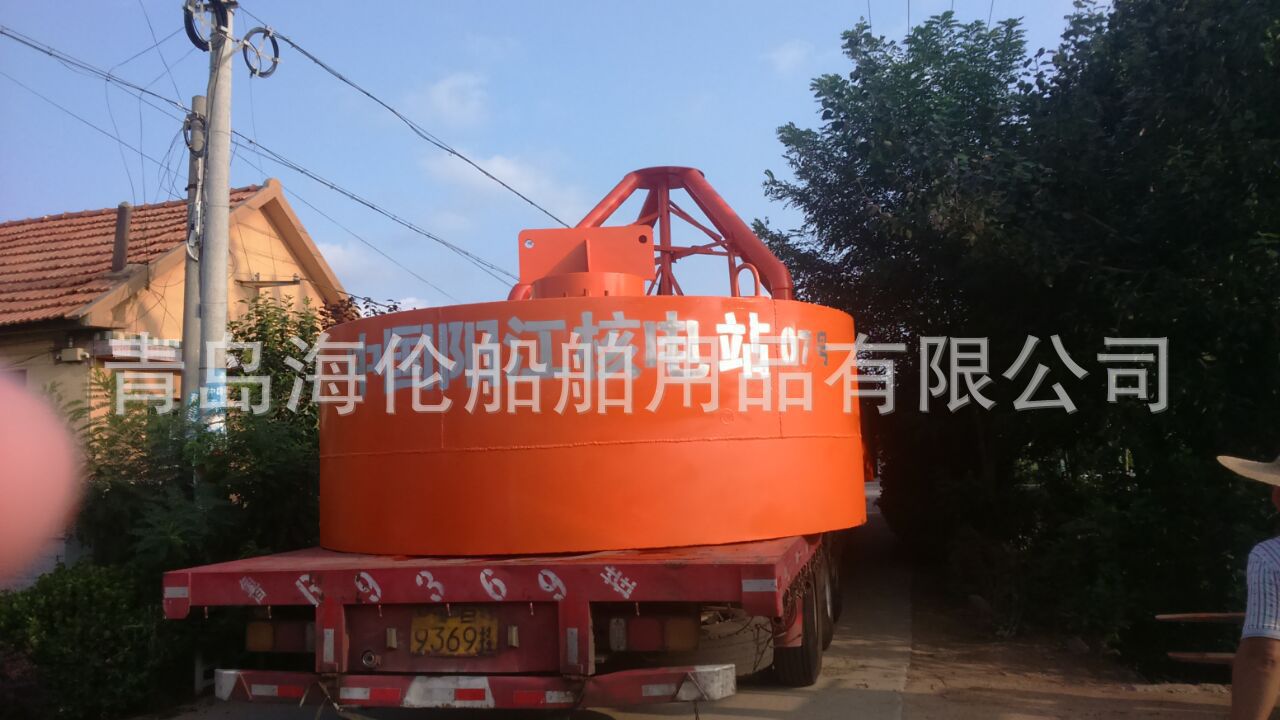钢制漂浮浮球 聚氨酯填充海洋浮球 拦截浮标防撞设施山东否是HL海