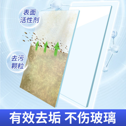 Factory direct sales Lao Guanjia glass cleaner bathroom shower scale cleaning milk powerful decontamination and descaling window cleaner