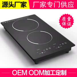 竖式110V/220V双头电磁炉嵌入式电陶炉大功率双灶台式SAA澳洲