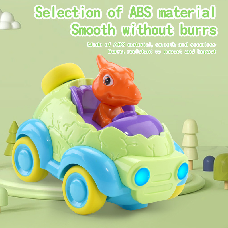 Dinosaurios transfronterizos dibujos animados juguetes de luces Aliexpress coche de acrobacias para niños modelo de coche unicornio coche de control remoto