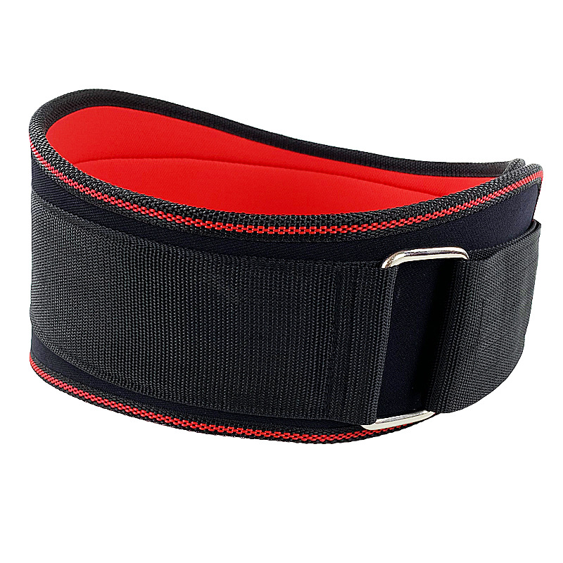 举重护腰 健身深蹲腰带 运动可调节加宽硬拉护腰带束腰收腹带加厚