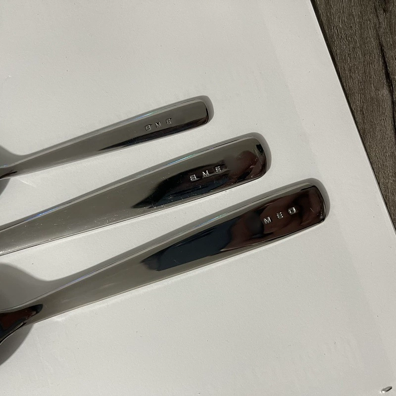 Cutlery Set (MEG) 4-piece stainless steel, polished tableware set
