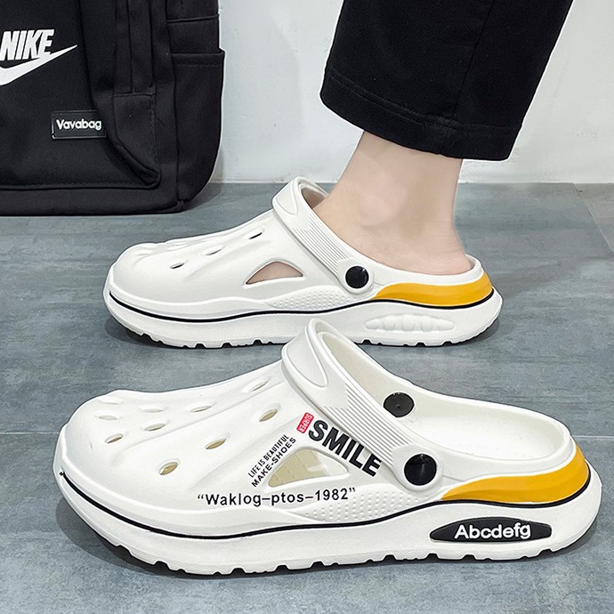 (2개) HUILI CAVE SHOES 남성용 여름 겉옷 운전용 이중 목적 샌들
