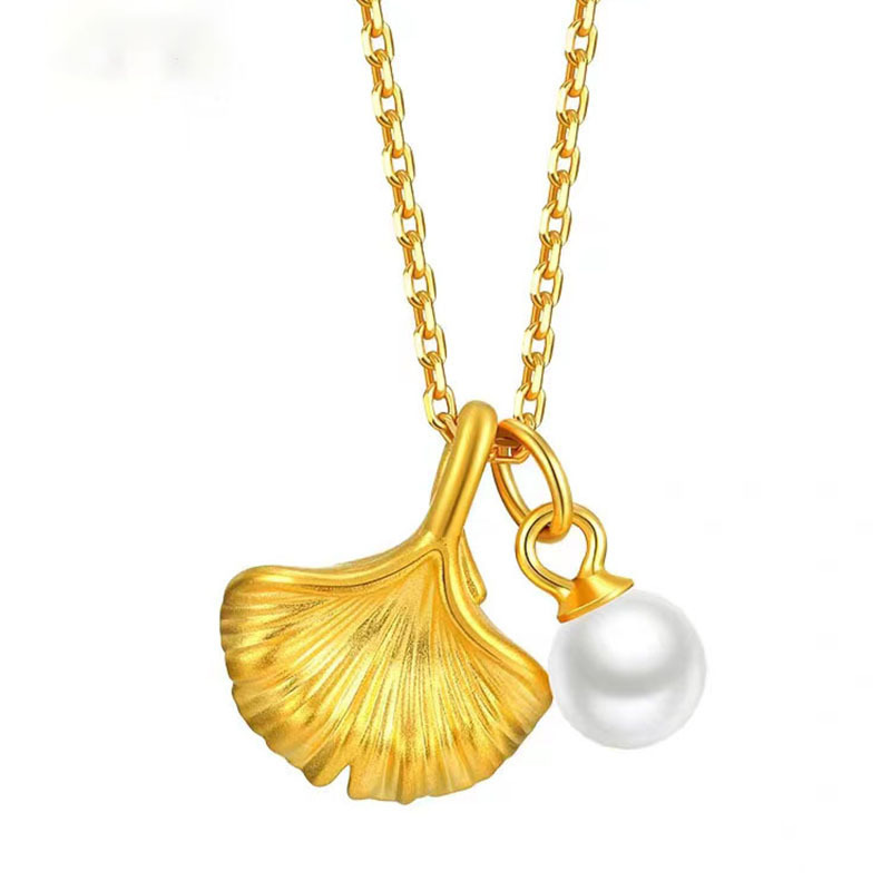 은행잎 진주 (약 0.09g)