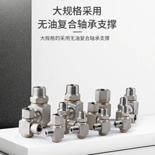 高压回转接头卷管器360度万向液压旋转接头不锈钢高压直角接头