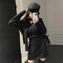 �����һ�����ﶬ��Ů�b�}�Q��������ۼtɫë�°���ȹ�ɼ����b